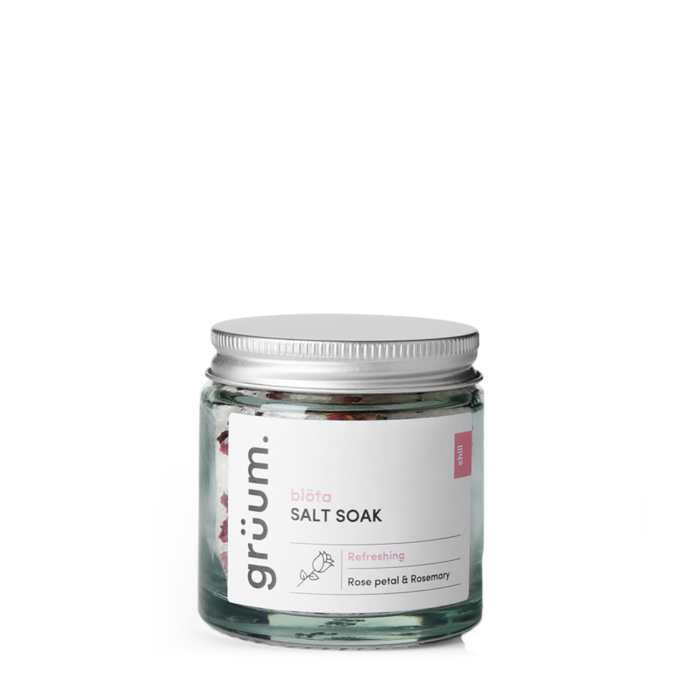 blöta Bath Salt - Rose Petal & Rosemary | 120ml